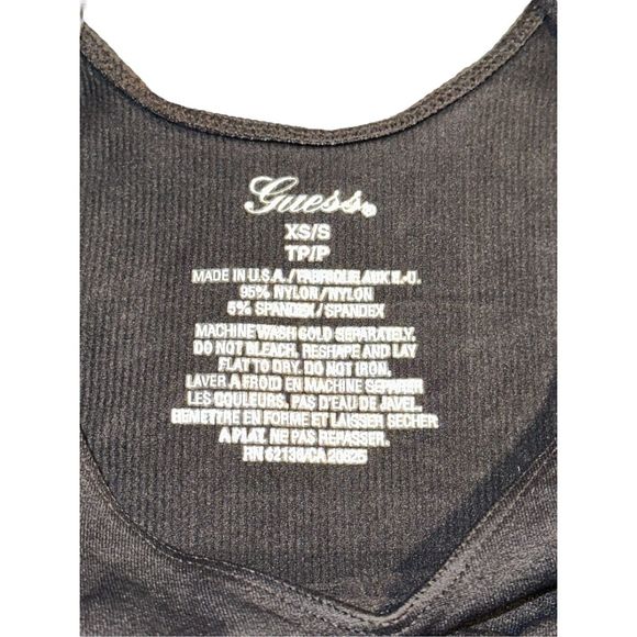 NWOT Guess Compression Ribbed Shapewear XS/S (D1) - Picture 5 of 5